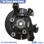 Pair Rear Wheel Bearing Hub Steering Knuckle Assembly for Ford Explorer (2002–2010)