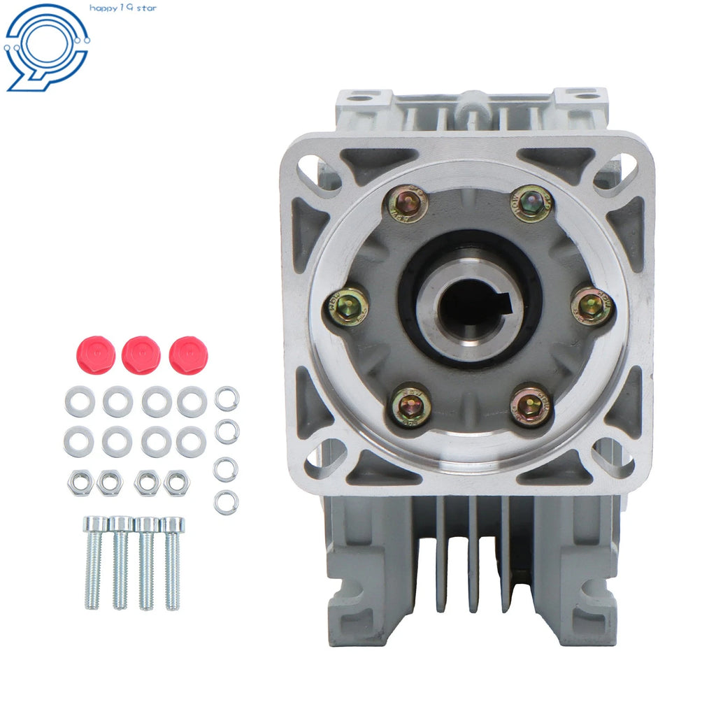 Worm Gearbox RV40 for Nema34 Stepper Motor (20:1 Ratio)