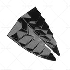 2X Rear Side Window Louvers for Toyota 86/Subaru BRZ (2013–2019)