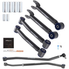 Front Upper & Lower Control Arm + Front Rear Track Bar for Jeep Wrangler (1997–2006)