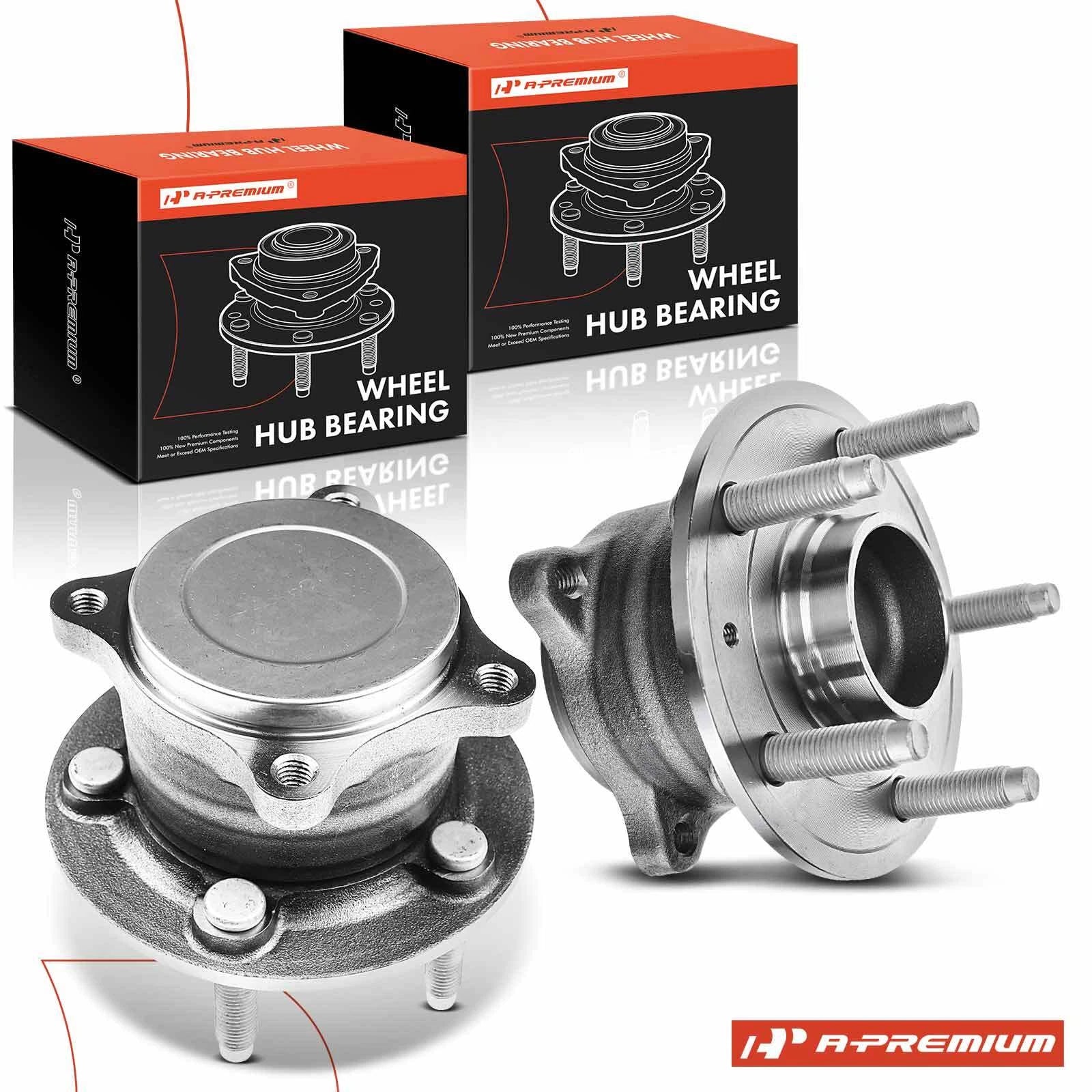 2X Rear Wheel Hub & Bearing Assembly for Chevy Cruze (2016–2019)