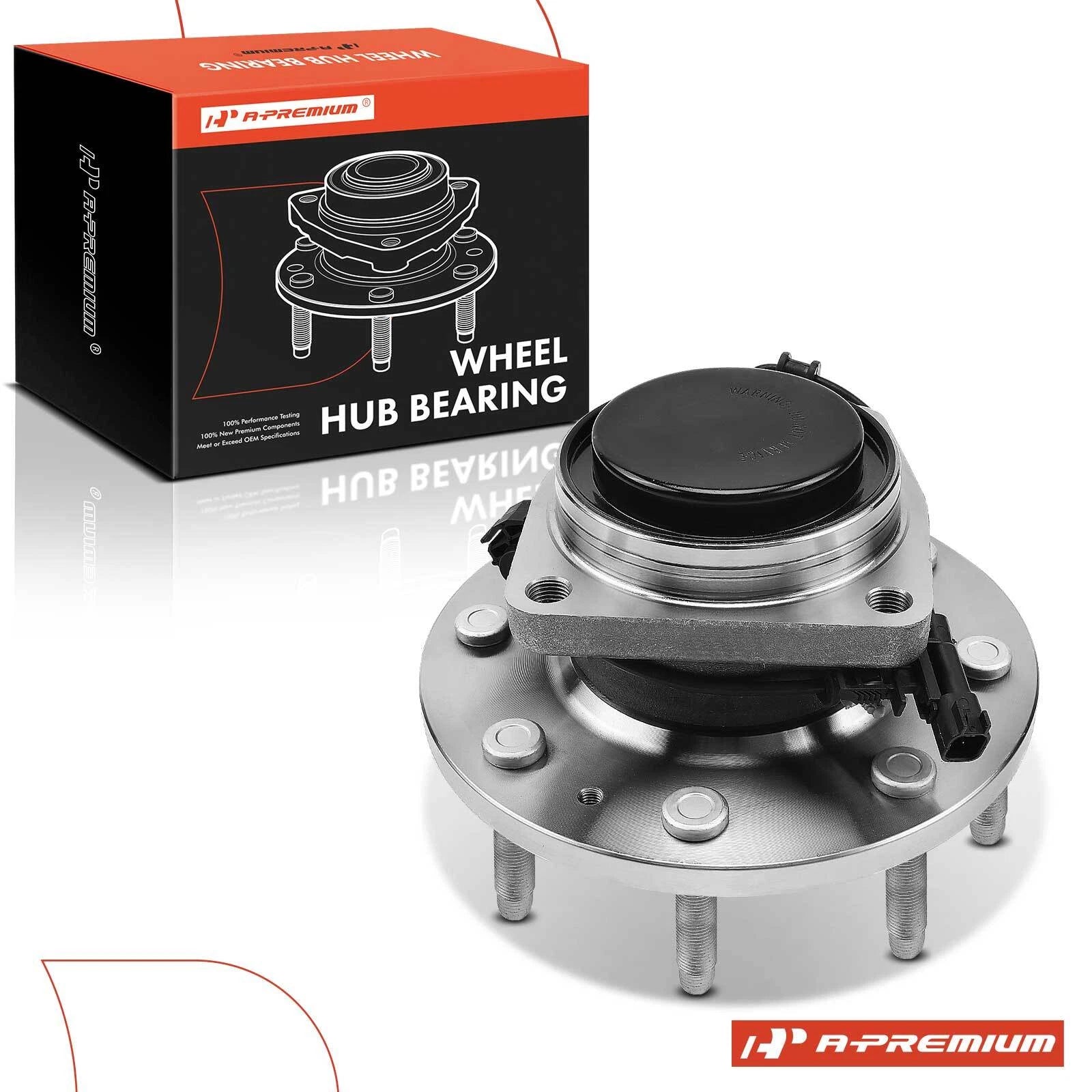 Front Wheel Hub & Bearing Assembly for Chevy Silverado 2500 3500 (2001–2019)