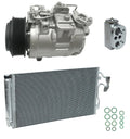 A C Compressor Kit with Condenser for BMW 335i xDrive 2013–2015