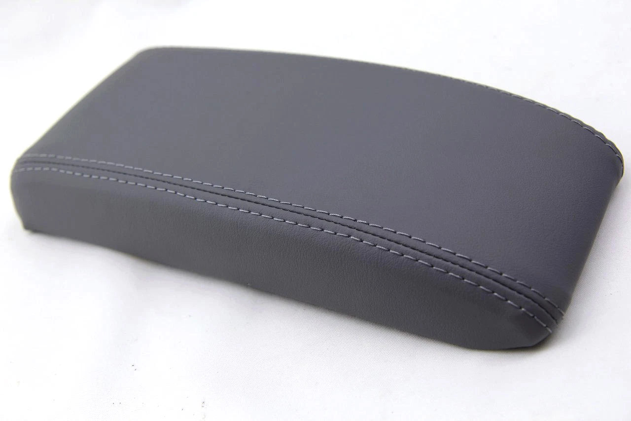 Center Console Armrest Cover for Toyota 4Runner (1996–2002) Gray Leather Synthetic