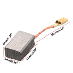Set of 10 Carbon Metal Brushes for Electric Motors (14mm x 9 x 6mm)