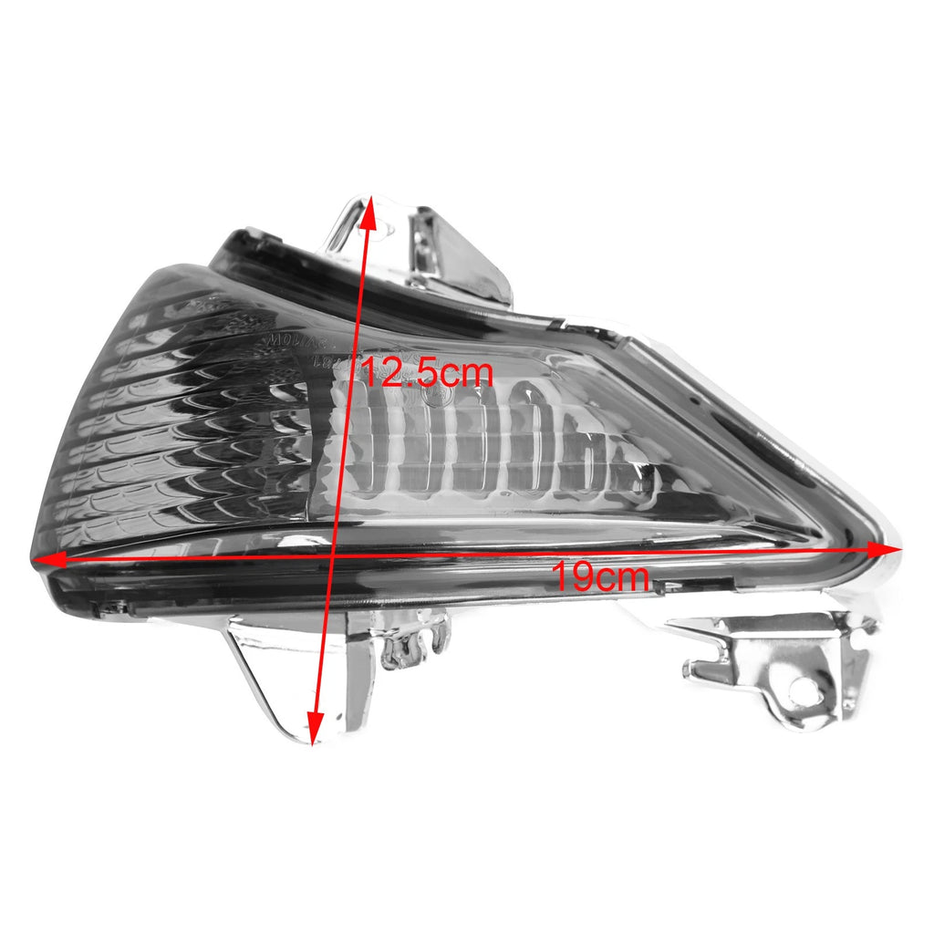 Front Turn Signal Covers for Kawasaki ER-6N EX650 Ninja 650 400R EX400 (2006–2018) Smoke