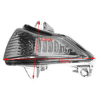 Front Turn Signal Covers for Kawasaki ER-6N EX650 Ninja 650 400R EX400 (2006–2018) Smoke