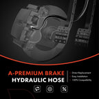Front Left Brake Hydraulic Hose for Chevrolet Express 2500 3500 (2003–2018)