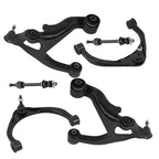 Front Upper Lower Control Arm w/Ball Joint Assembly for Dodge Ram 1500 (2009–2018)