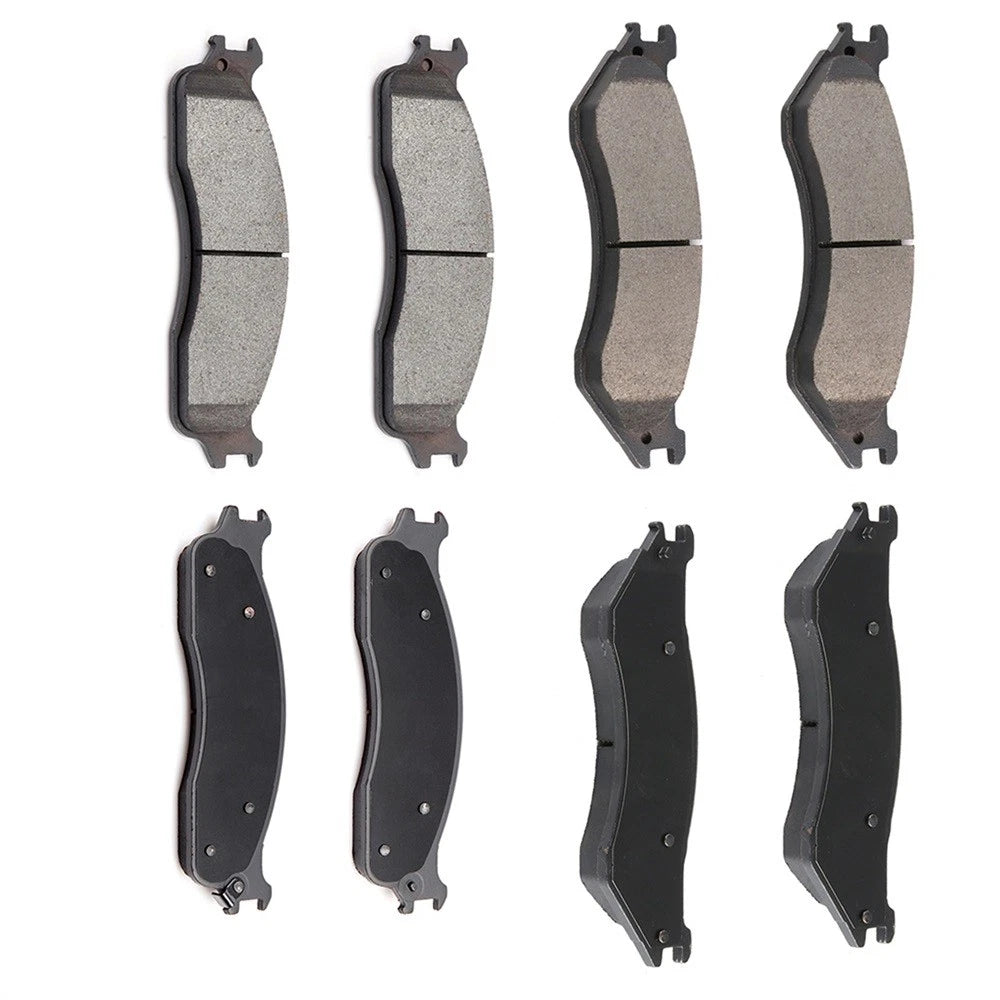 Set of 8 Ceramic Brake Pads for Dodge Ram 2500 3500 4WD (2003–2008)