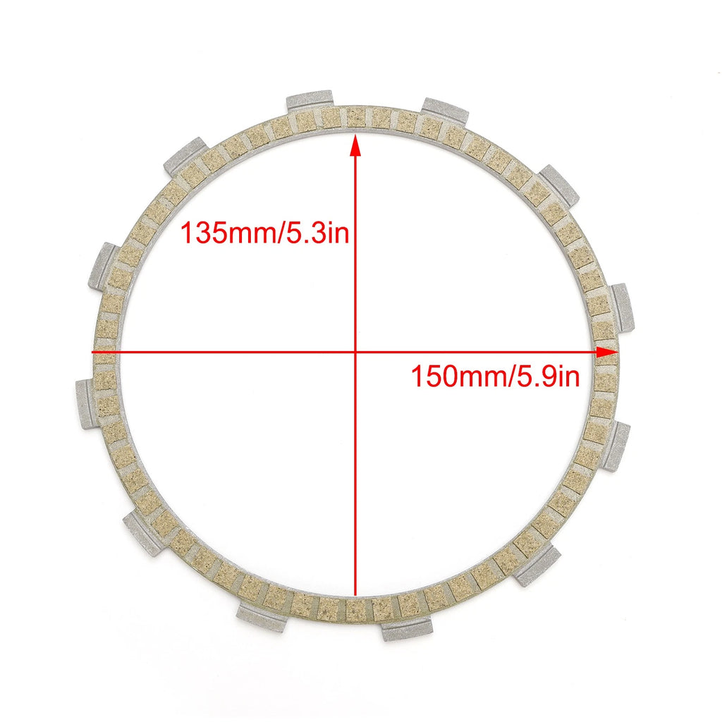 Clutch Friction Plate Kit for Suzuki GSF1250 Bandit 1250 ABS (2007–2011)