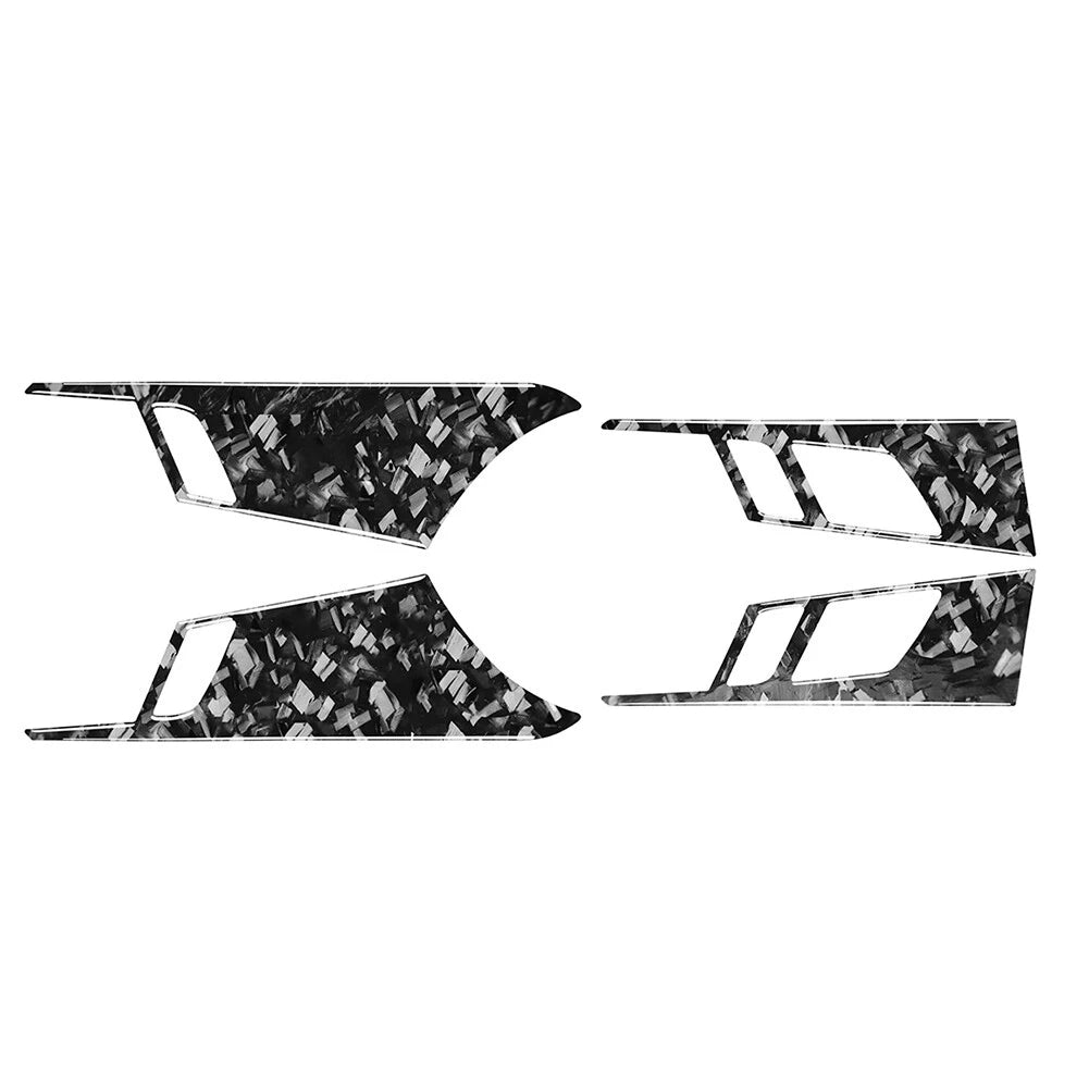 Set of 4 Door Puller Handle Panel Cover Trim for Audi A4 B9 A5 S4 RS4