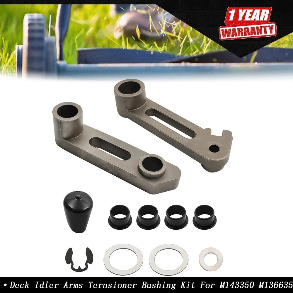 Deck Idler Arms Tensioner & Bushing Rebuild Kit for John Deere