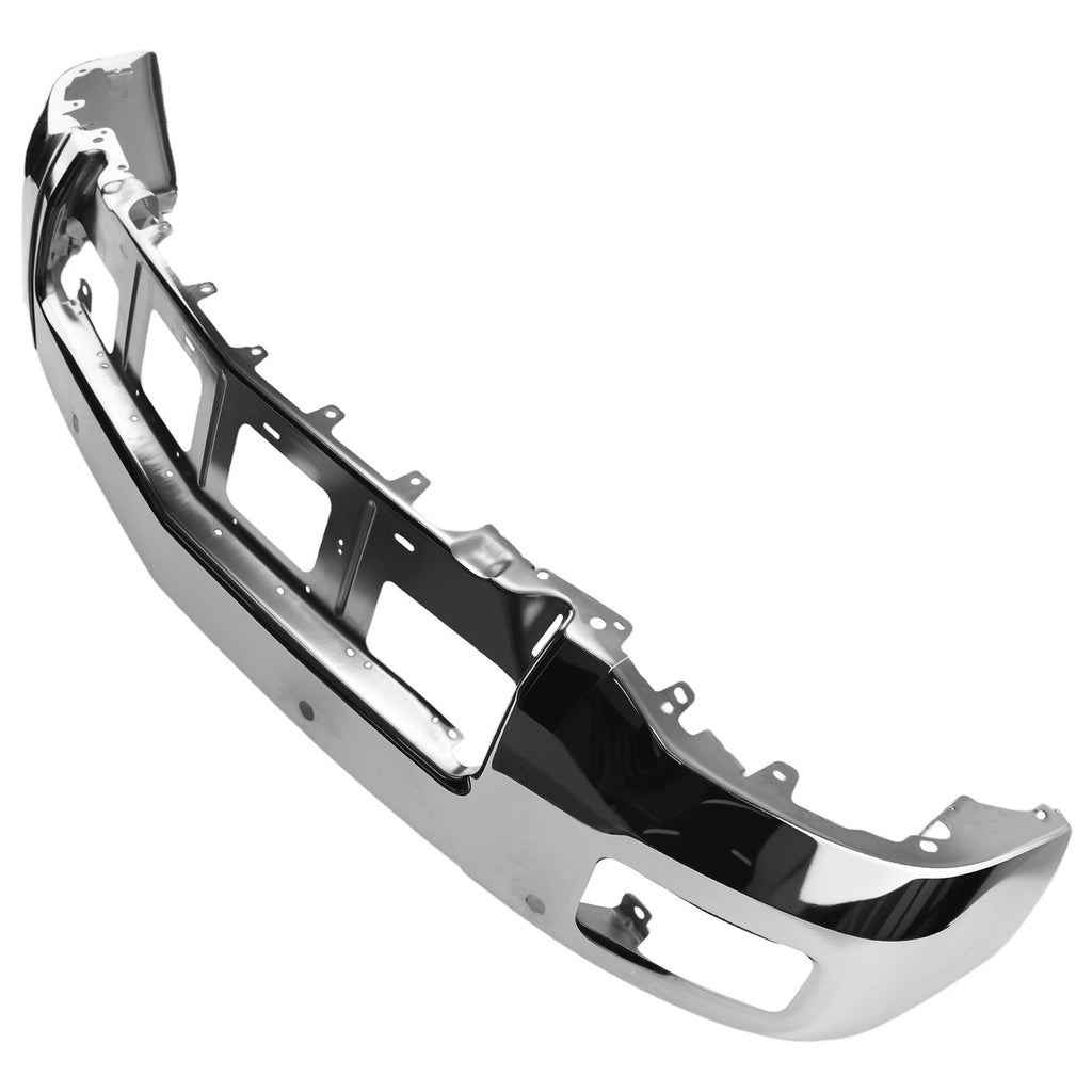 Chrome Front Bumper for Chevrolet Silverado 1500 (2014–2015) W/Sensor 23173678