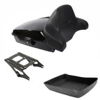 Chopped Trunk Backrest Mount for Harley Touring Street Road Glide (2014–2026)