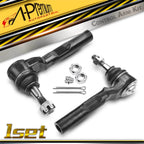 2X Front Outer Tie Rods for Chevy Silverado 1500 (1999–2006) GMC Sierra 1500