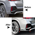Rear Bumper Side Corner Spoiler for BMW X1 U11 U12 IX1 M Sport (2023–2024)