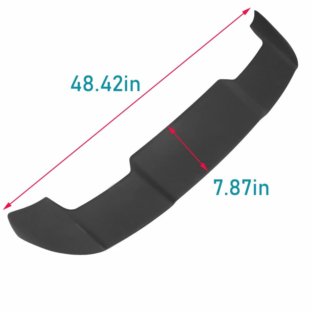 Rear Roof Spoiler Wing for Toyota Corolla Hatchback (2019–2021) Matte Black