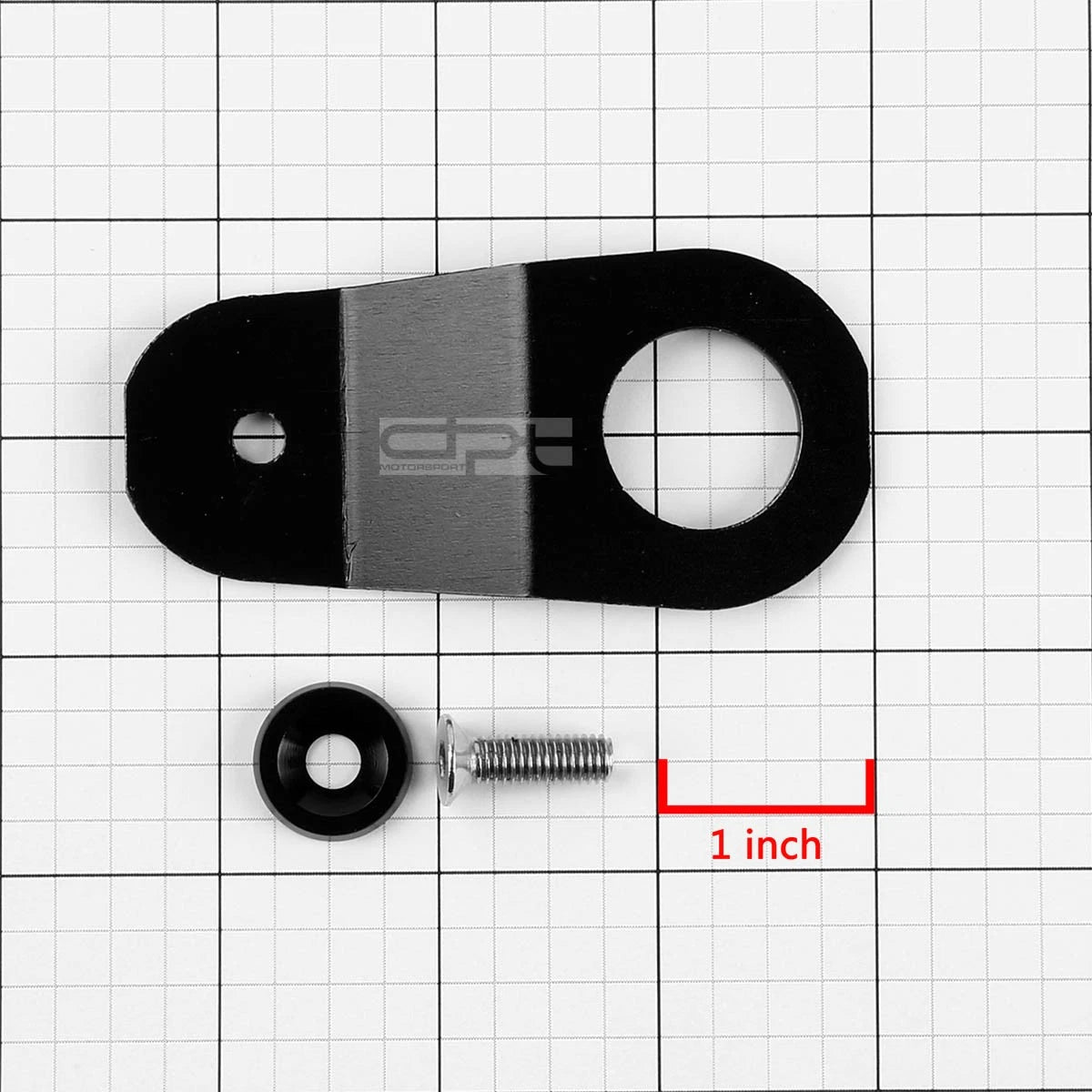 Radiator Stay Mount Bracket + Washer Kit for Fit EK DC S2K (2000–2009)