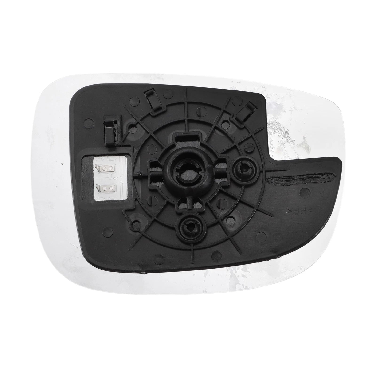 Left Side Heated White Mirror Glass for Mazda CX-3 (2015–2020)