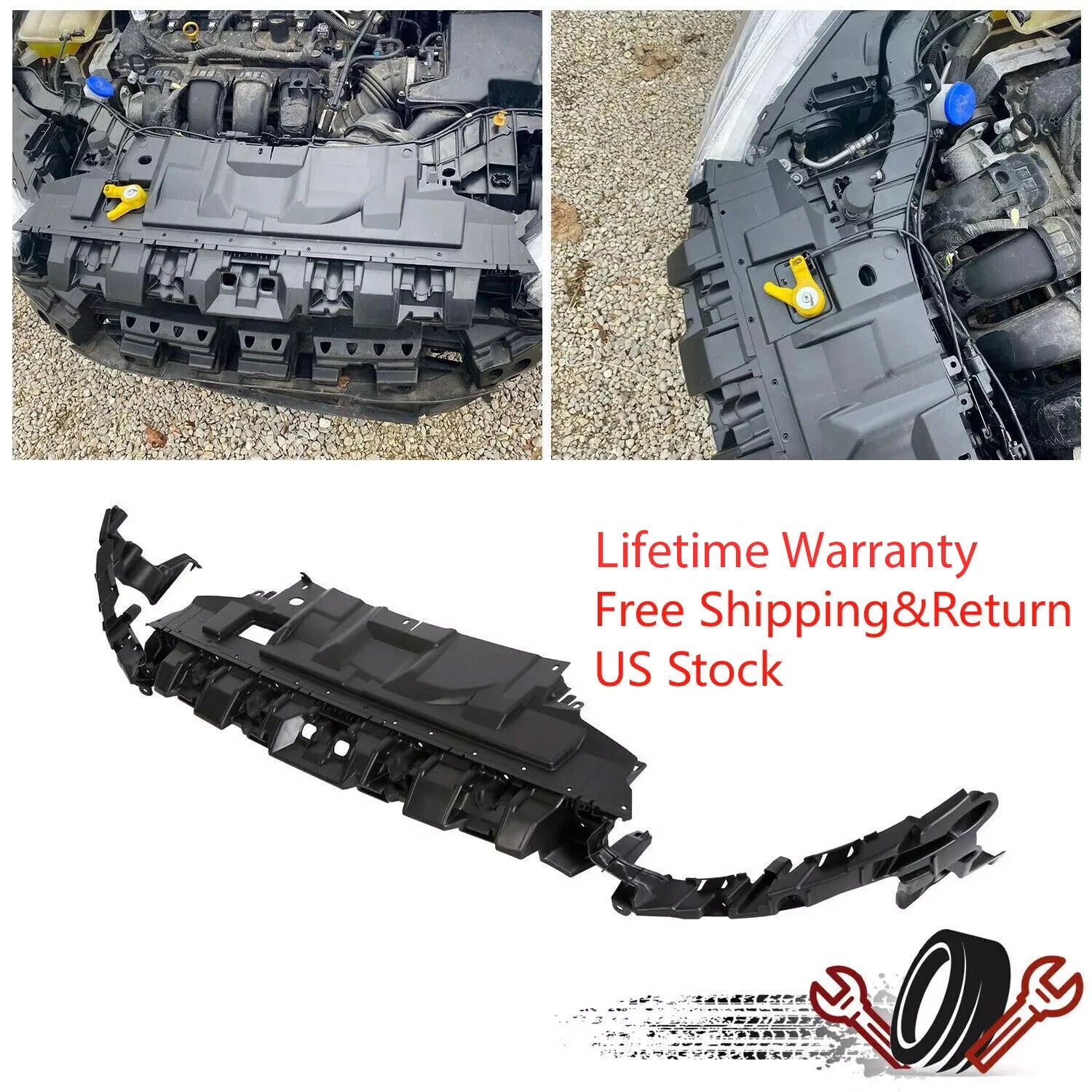 Front Bumper Cover Mounting Kit for Ford Focus (2015–2018)