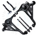 Set of 6 Front Lower Control Arms & Tie Rods for Suzuki XL-7 (2001–2006)