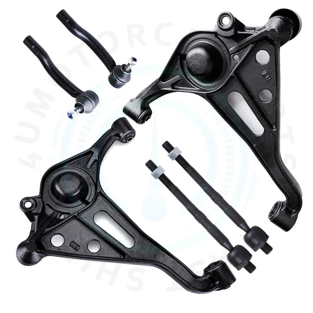 Set of 6 Front Lower Control Arms & Tie Rods for Suzuki XL-7 (2001–2006)