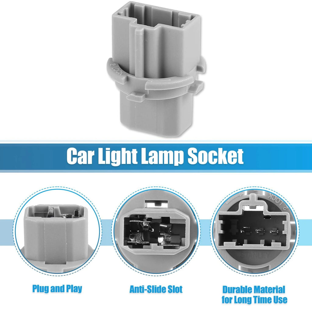 2X Turn Signal Light Bulb Socket Tail Lamp Base G14S-51-3E7 for Mazda 3 CX-5 (2010–2013)