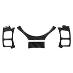 Steering Wheel Cover 4Pcs/Set Carbon Fiber for 200t 300h