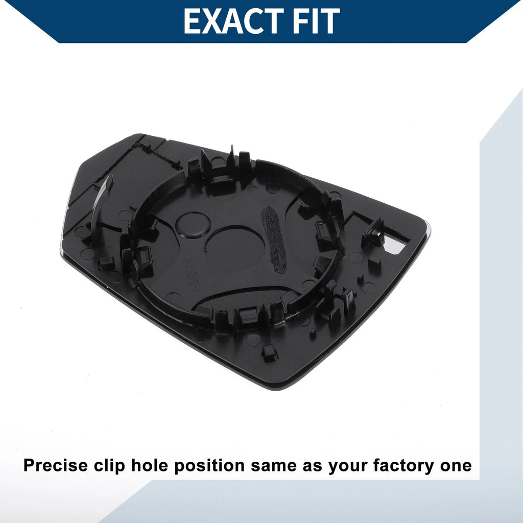 Right Side Mirror Glass Replacement for Volkswagen Polo (2017–2023)