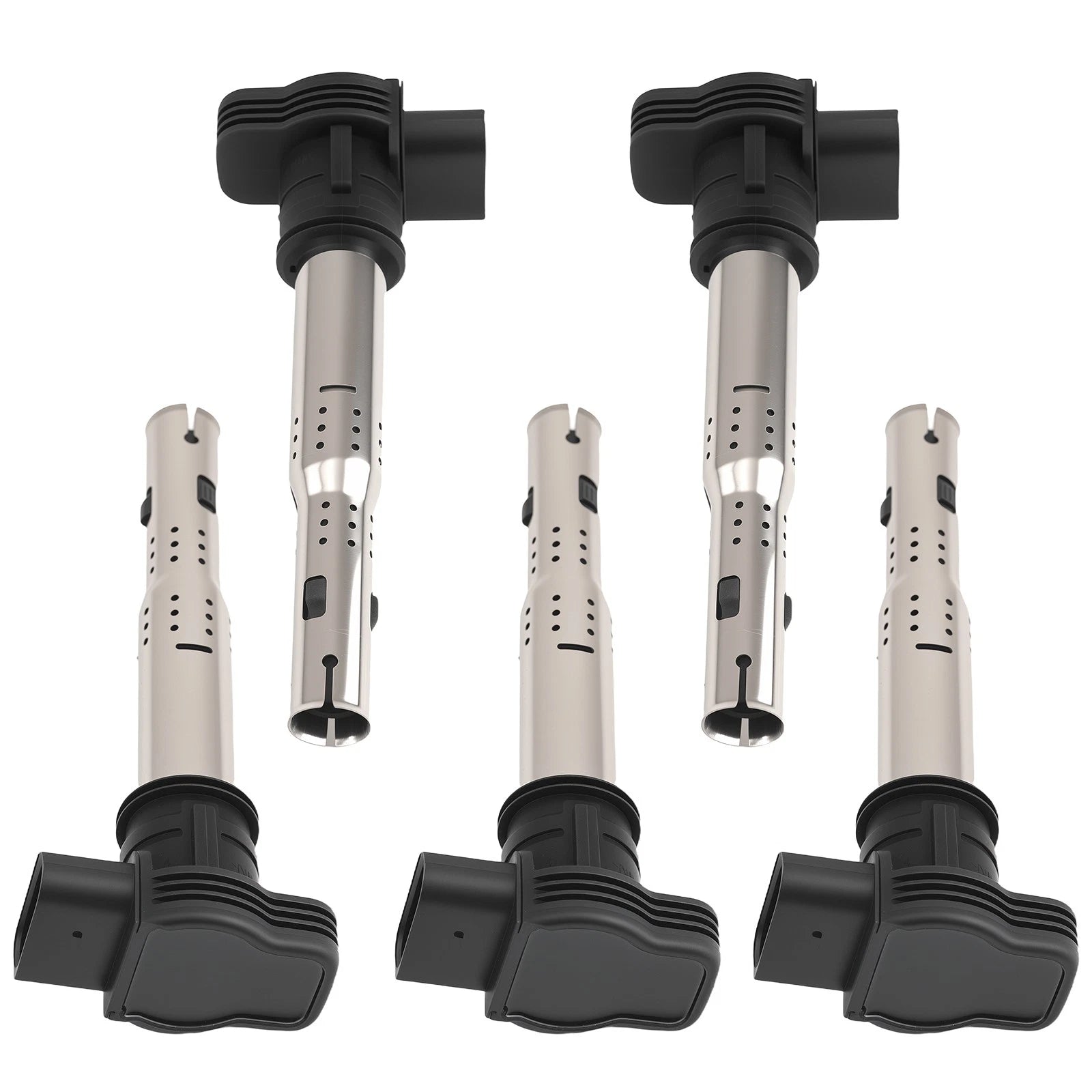 Set of 5 Ignition Coils UF-575 for VW Beetle Jetta Passat Golf (2006–2010)