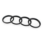 Black Air Conditioning Control Knob Ring Cover Trim for Audi A3/S3 Q2L (2012-2019)