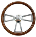 Steering Wheel Wrap Polished 5 Hole for Peterbilt Kenworth (2010–2024)