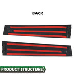 Set of 2 Rear Door B Pillar Window Trim for Jeep Grand Cherokee (2011–2019)