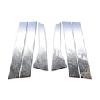 Diamond Grade 6pc Stainless Steel Pillar Post Covers for 2015-2018 Honda Fit