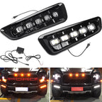 Switchback LED DRL Lights with Turn Signals for Ford F-150 Raptor (2017–2019)