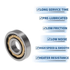 Deep Groove Ball Bearings 12x32x7mm for Scooter Skateboard (No Year Specified)