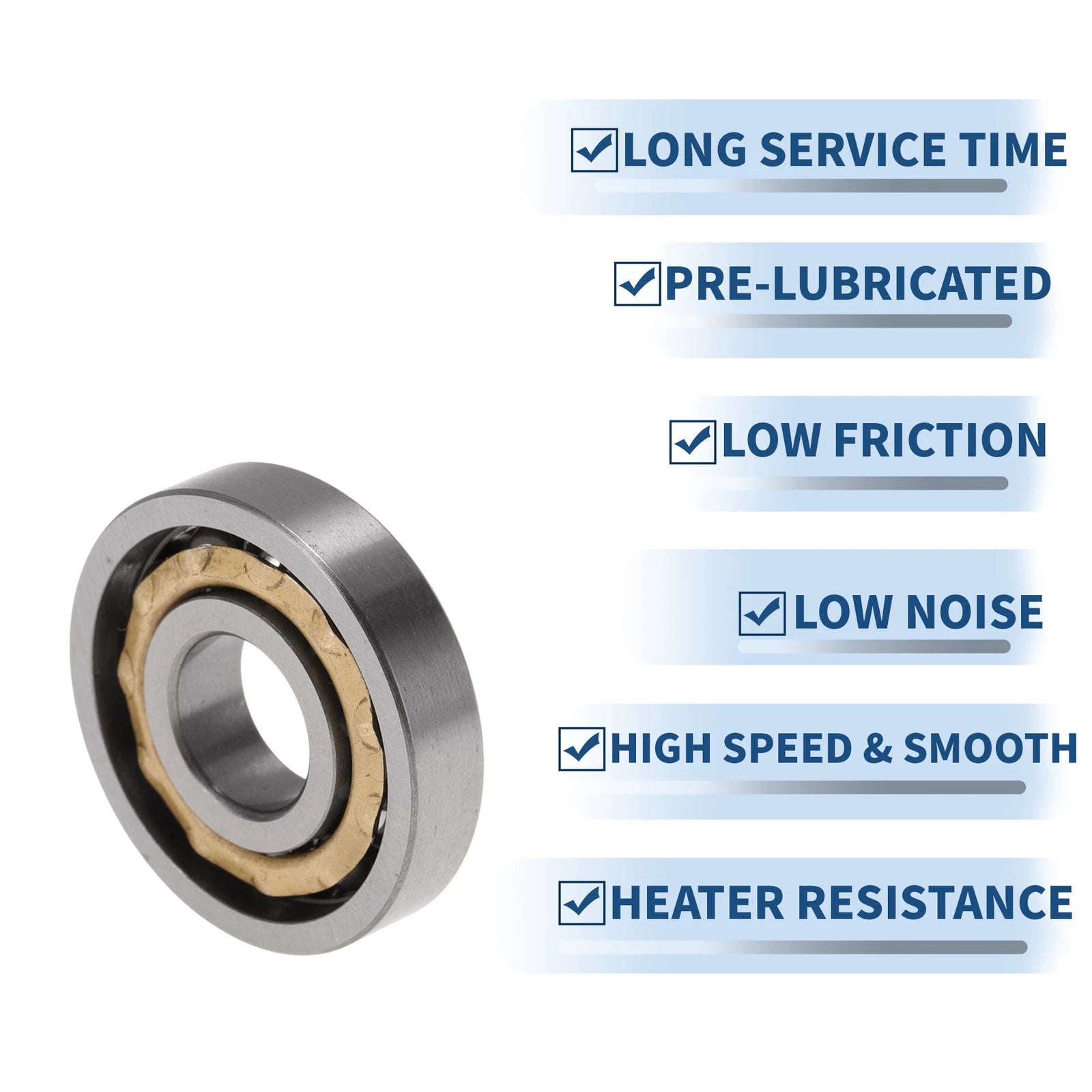 Deep Groove Ball Bearings 12x32x7mm for Scooter Skateboard (No Year Specified)