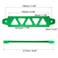 190mm Green Hollow Aluminum Alloy Car Battery Tie Down Bracket for Honda Civic