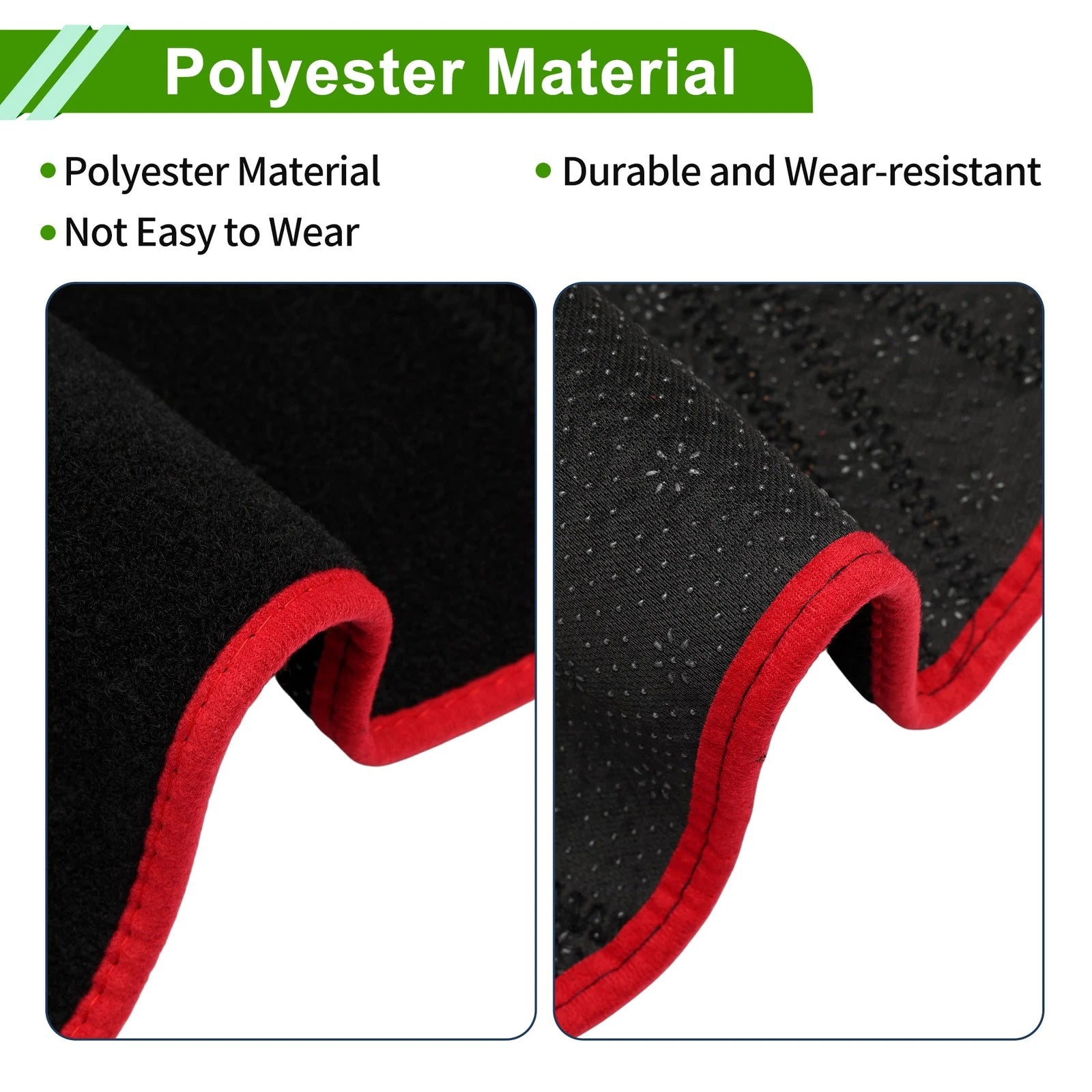 Dashboard Cover for Suzuki Jimny JB64 JB74 (2018–2023) Black Red