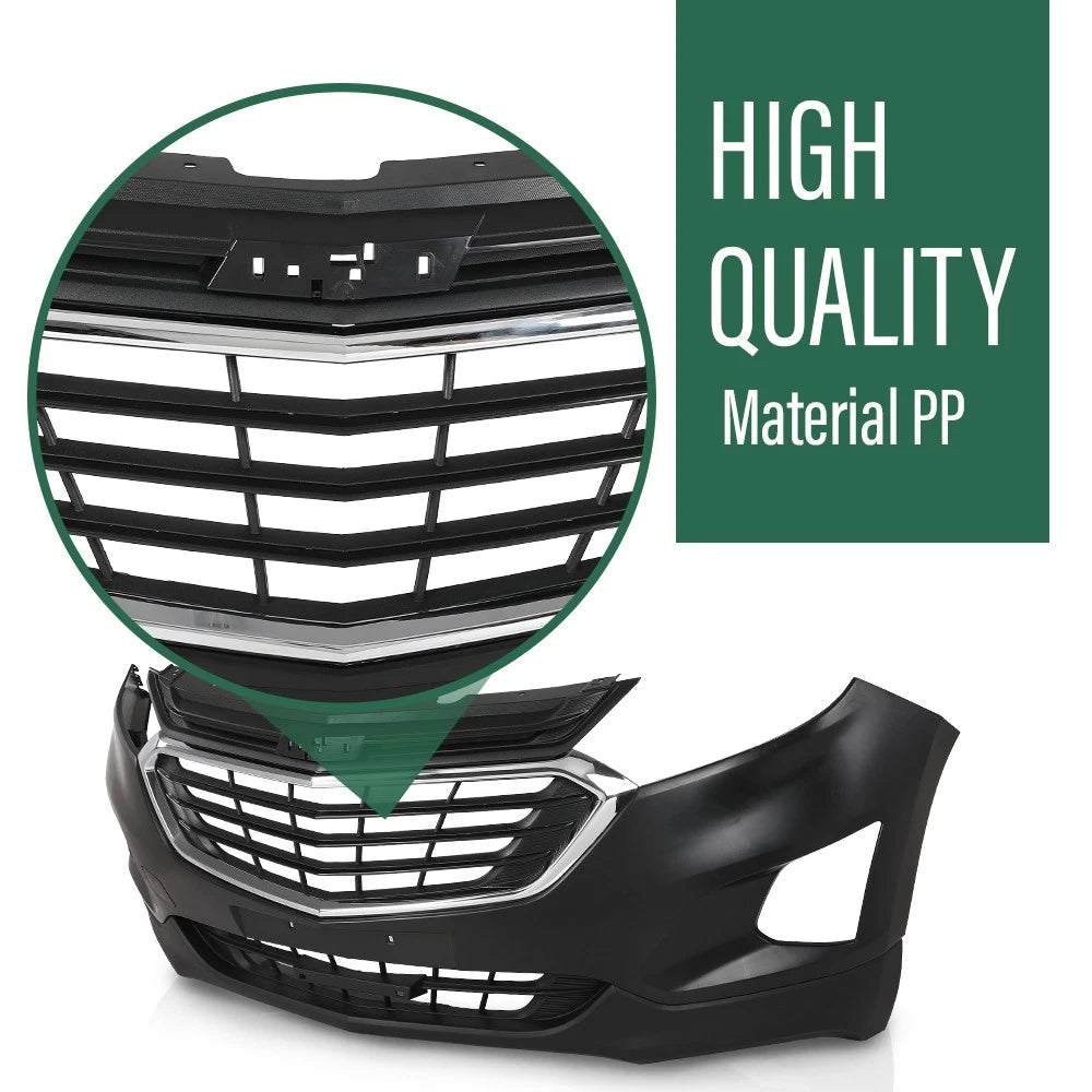 Front Bumper Cover Grille Kit for Chevrolet Equinox (2018–2021)