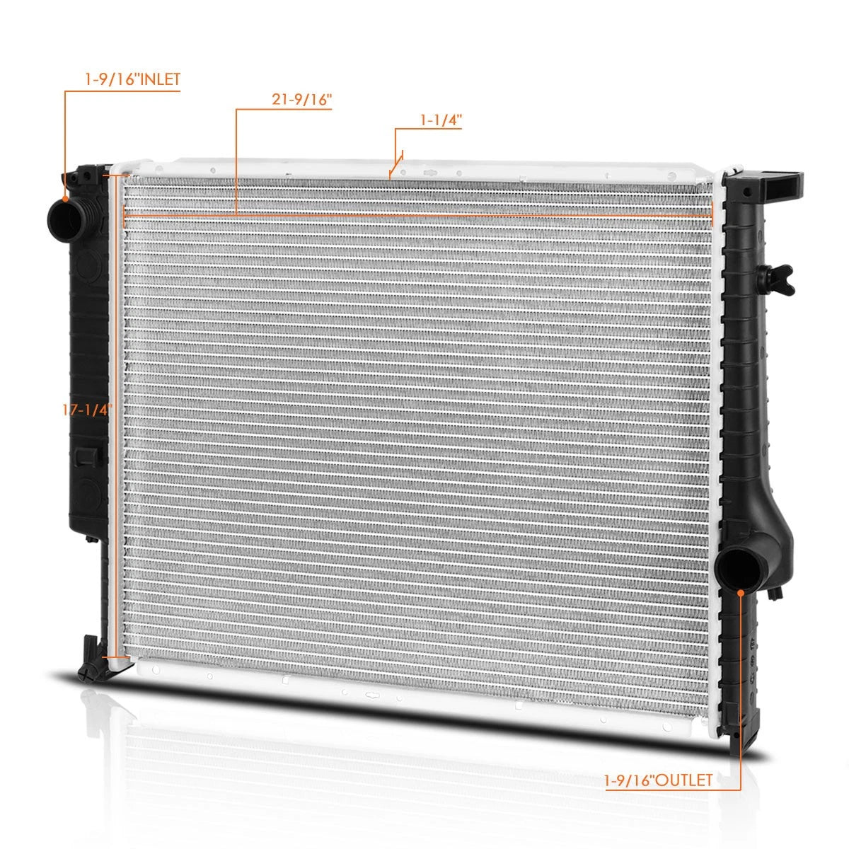 Aluminum Core Cooling Radiator for BMW E36/M3/Z3 (1992–2000) DPI-1841
