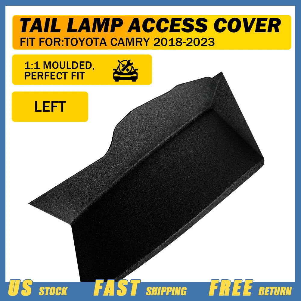LH Rear Combination Lamp Cover for Toyota Camry (2018–2023) Black 81498-06070