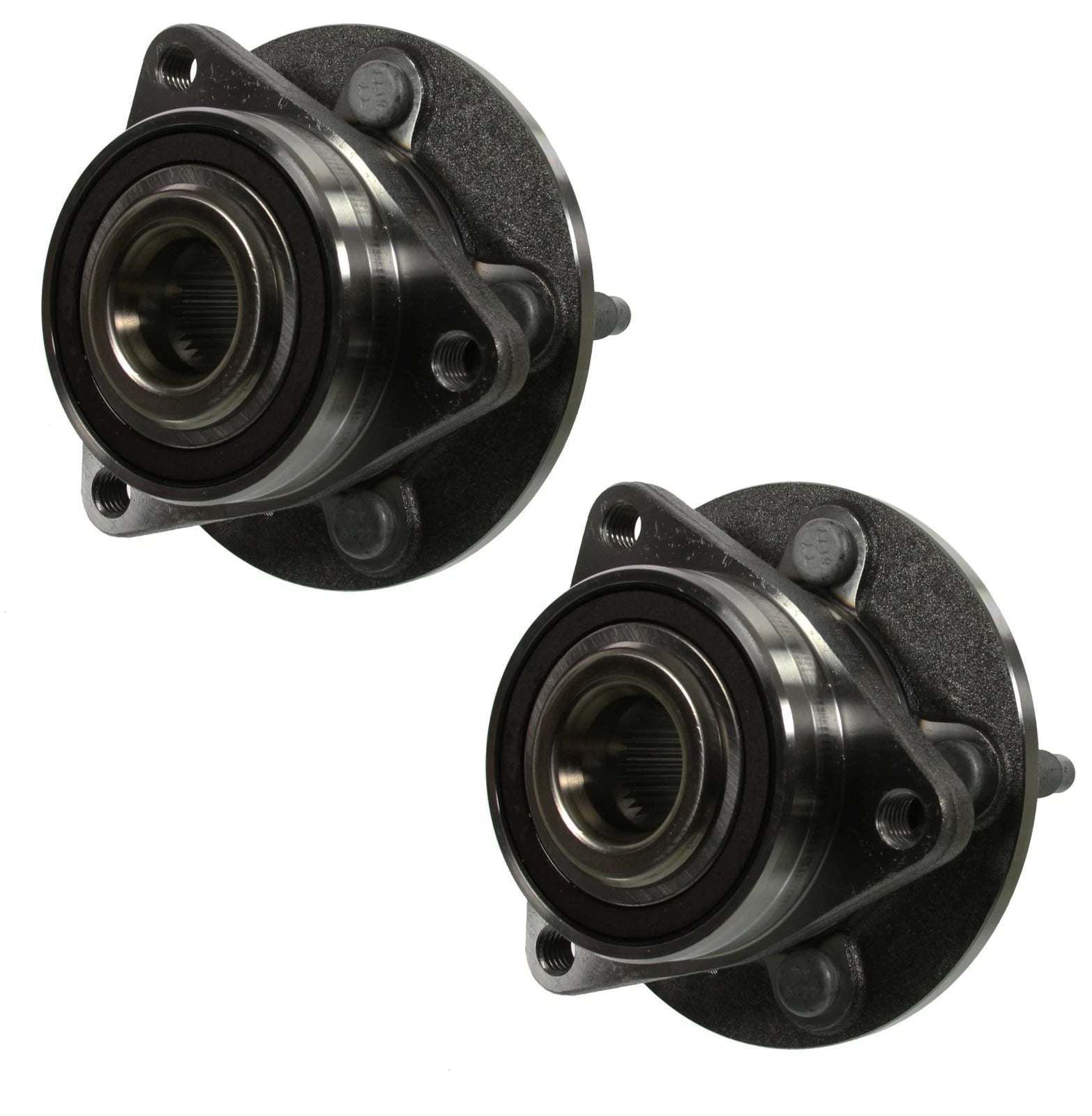 Set of 2 Front Moog Wheel Bearing & Hub Assemblies for Chevy Cruze (2016–2019)