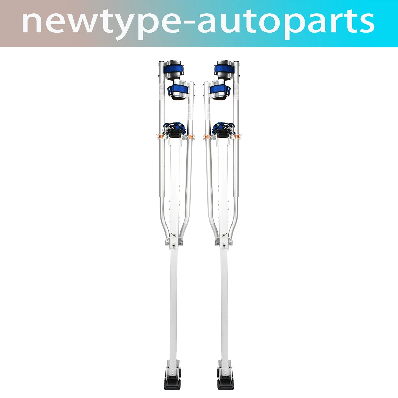 Adjustable Aluminum Drywall Stilts for Taping Painters (48"-64")