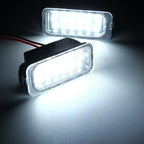 18SMD LED License Plate Light Lamp for Ford Fiesta JA8 (2008–2019)