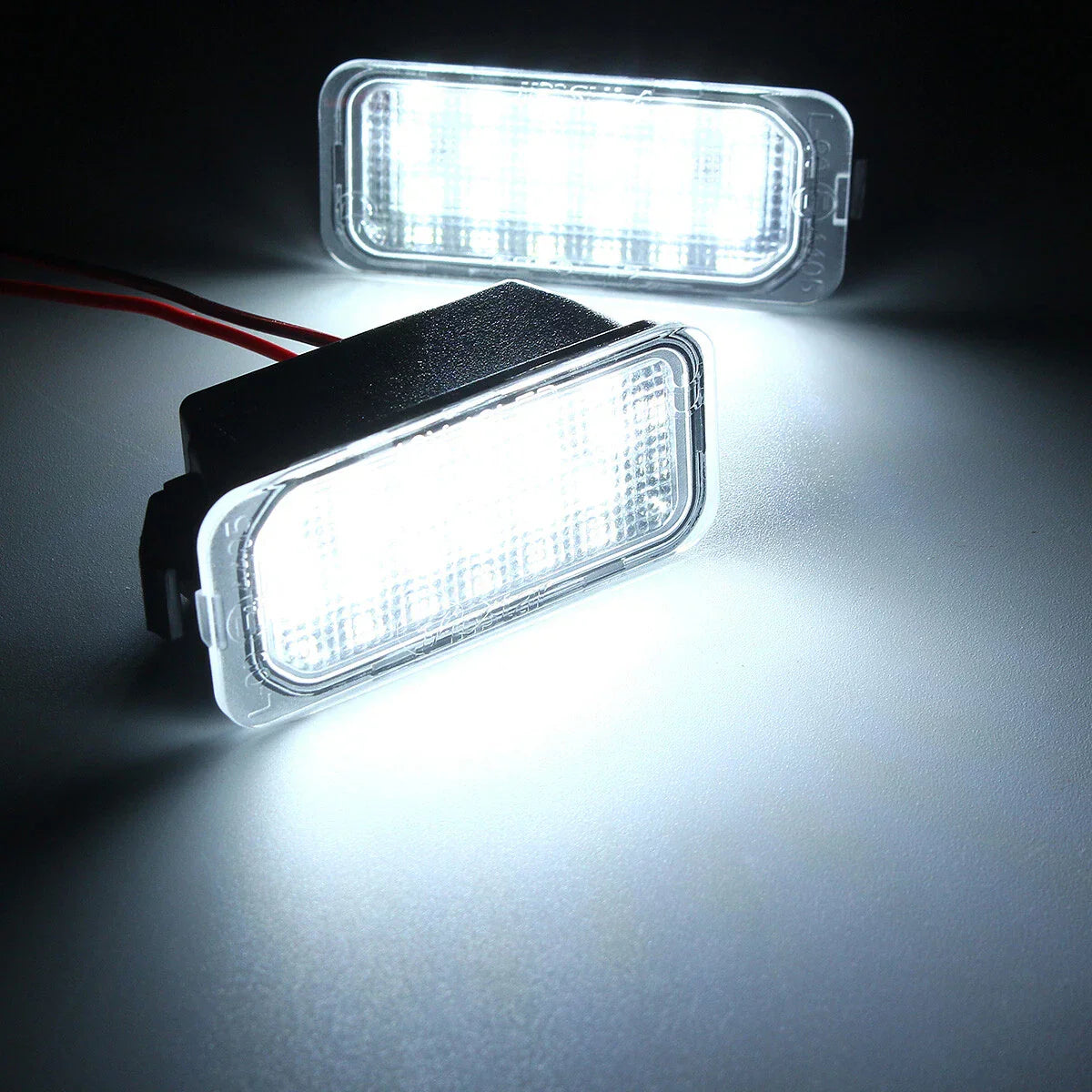 18SMD LED License Plate Light Lamp for Ford Fiesta JA8 (2008–2019)