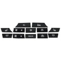 12 Button Key Caps A/C Heater Switch Repair for BMW 5 6 7 F10 F01 F12 (2010-2017)