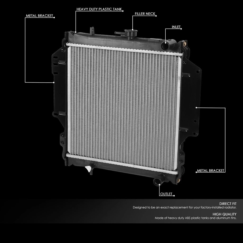 Full Aluminum Core Radiator for Suzuki Samurai (1985–1988) DPI 208