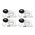4 x Carburetor Repair Kit for Yamaha XVS1100/XVS1100A (1999-2009)